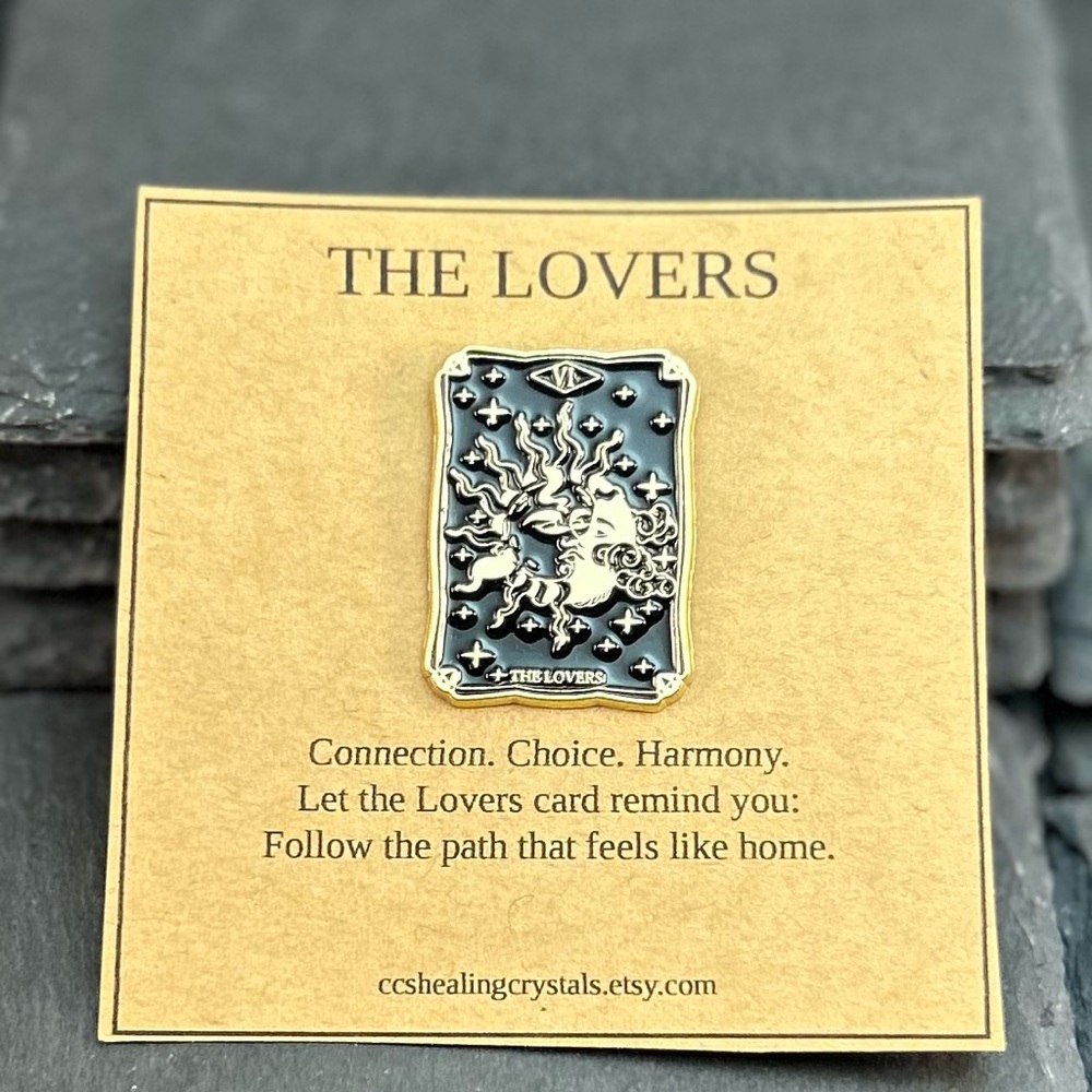 Set of 10 Tarot Pin Gift Cards